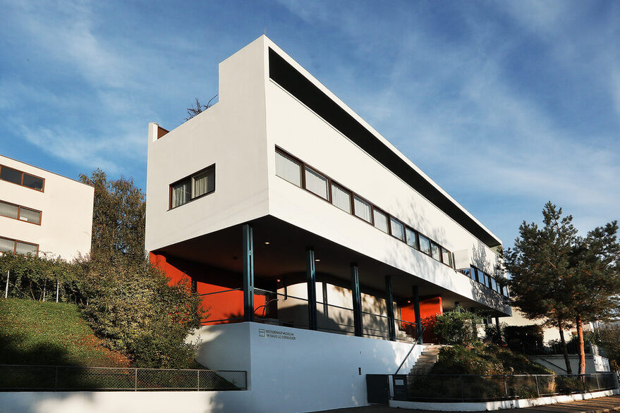 Außenansicht Weissenhofmuseum Haus Le Corbusier