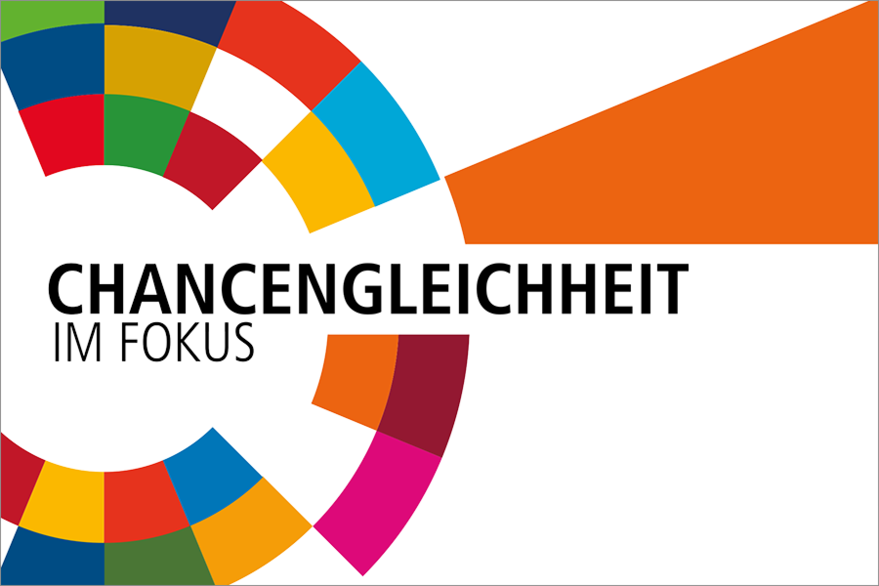 Logo der Veranstaltungsreihe Chancengleichheit im Fokus