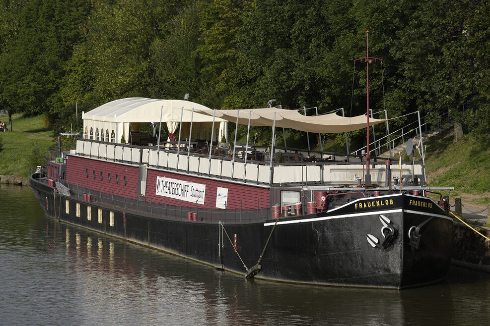 Theaterschiff Stuttgart in Bad Cannstatt Landeshauptstadt Stuttgart