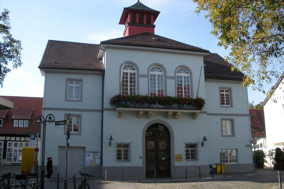 Außenansicht des Bezirksrathauses in Möhringen