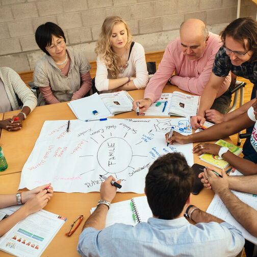 Deutschkurs an der Volkshochschule Stuttgart