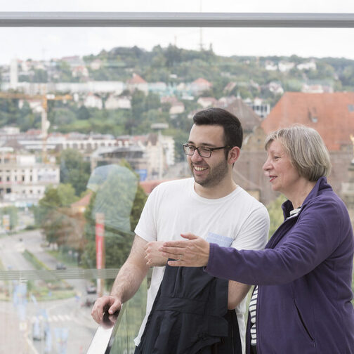 Ehrenamtliche WillkommensPaten in Stuttgart.