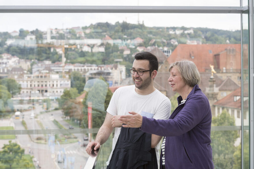 Ehrenamtliche WillkommensPaten in Stuttgart.