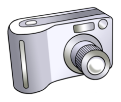 Eine Fotokamera