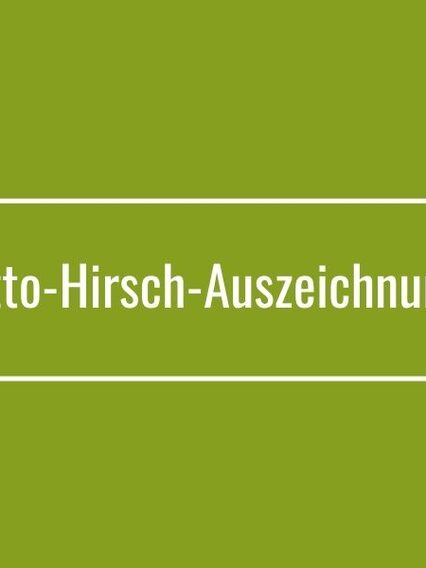 Logo Otto-Hirsch-Auszeichnung