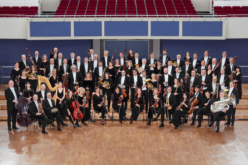 Die Stuttgarter Philharmoniker im Gruppenbild