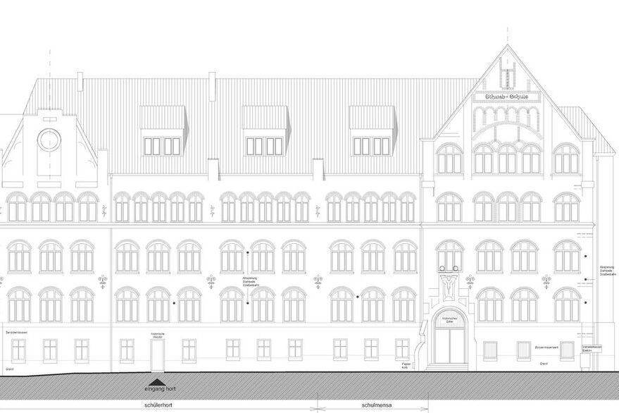 Bauplan Schwabschule