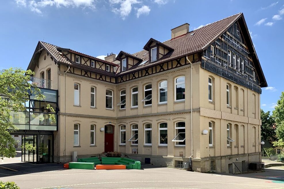 Wilhelmschule, Hofansicht