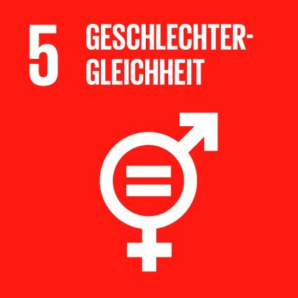 Grafik SDG5: Geschlechtergleichheit