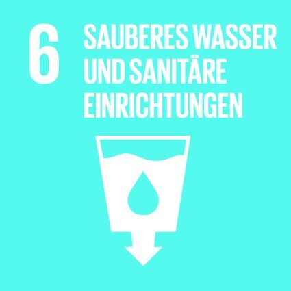Grafik SDG6: Sauberes Wasser und sanitäre Einrichtungen