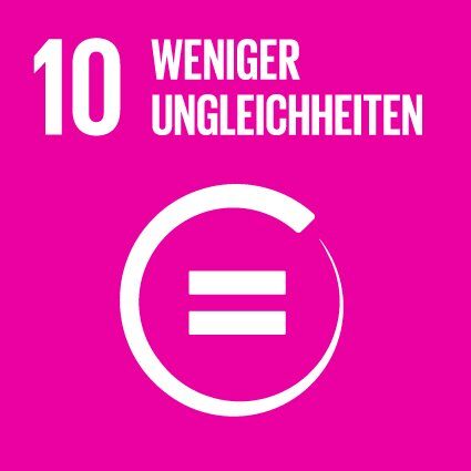 Grafik SDG10: Weniger Ungleichheiten