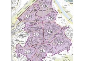 Karte Übersichtsplan