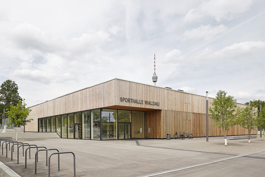 Leuchtturmprojekt der Stadt Stuttgart: Sporthalle Waldau