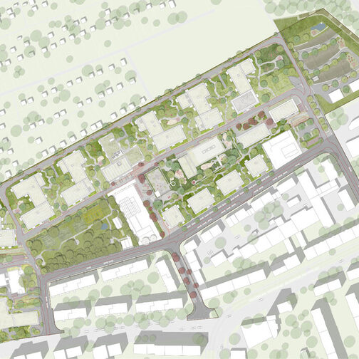 Lageplan Böckinger Straße