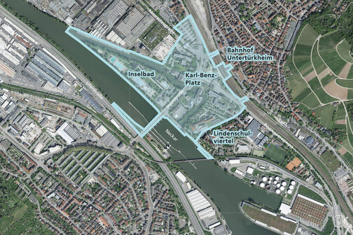 Luftbild 2023, Landeshauptstadt Stuttgart, Stadtmessungsamt; Ergänzungen Amt für Stadtplanung und Wohnen.