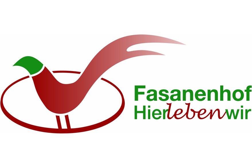 Logo: Fasanenhof „Hier leben wir“