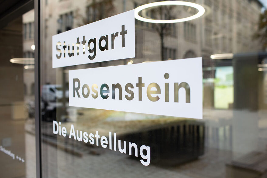 Das Video zeigt die Ausstellung Stuttgart Rosenstein in der Eichstraße.