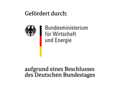 Förderhinweis des Bundesministerium für Wirtschaft und Energie