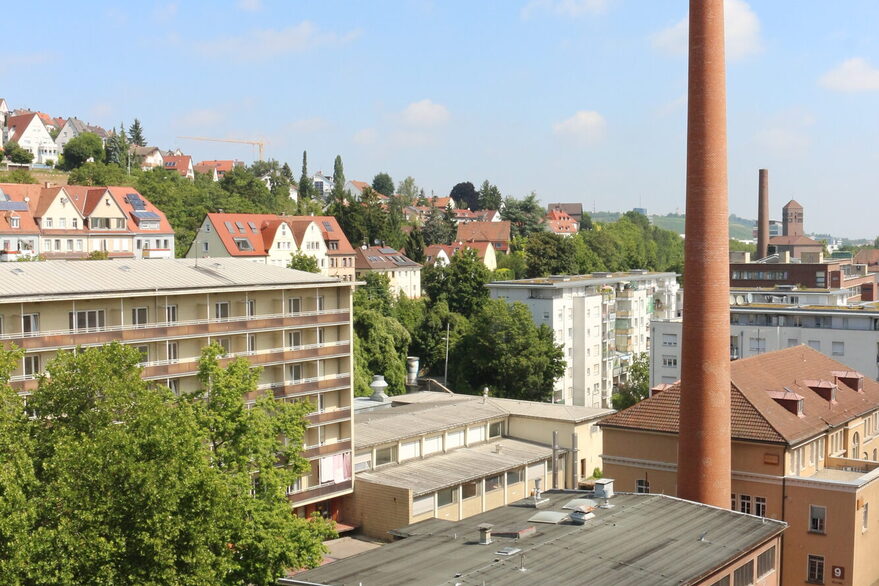 Blick auf das Areal