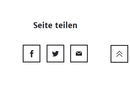 Seite in Sozialen Medien teilen