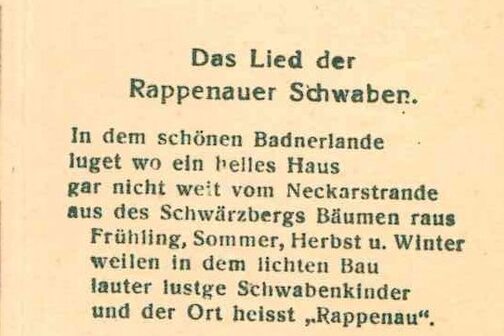 Lied der Rappenauer Schwaben