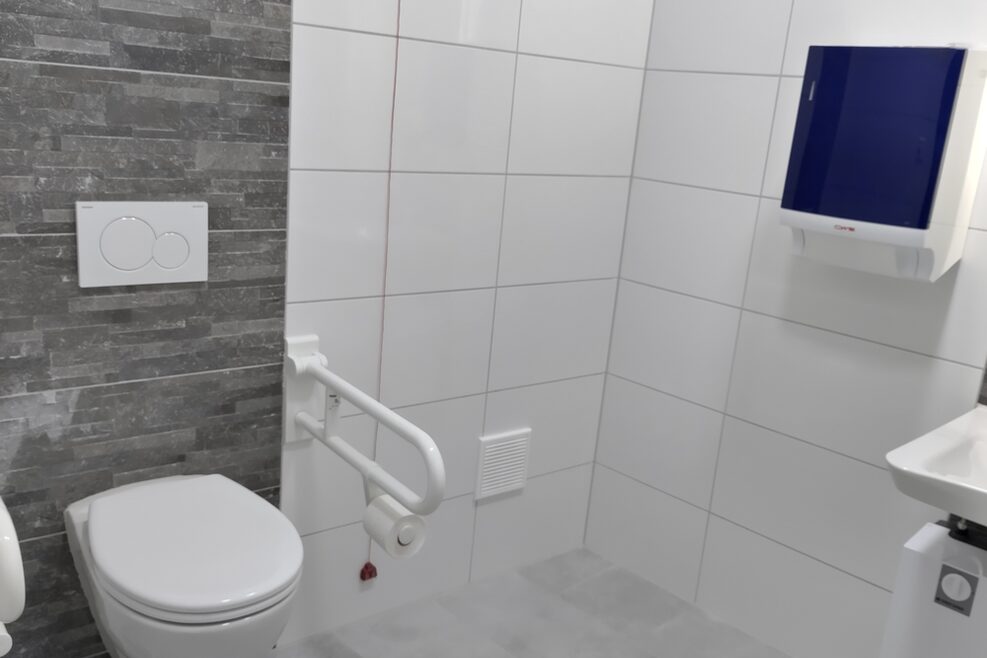 Verein Weissenburg e.V.: Einbau einer barrierefreien Toilette im Café des Vereins