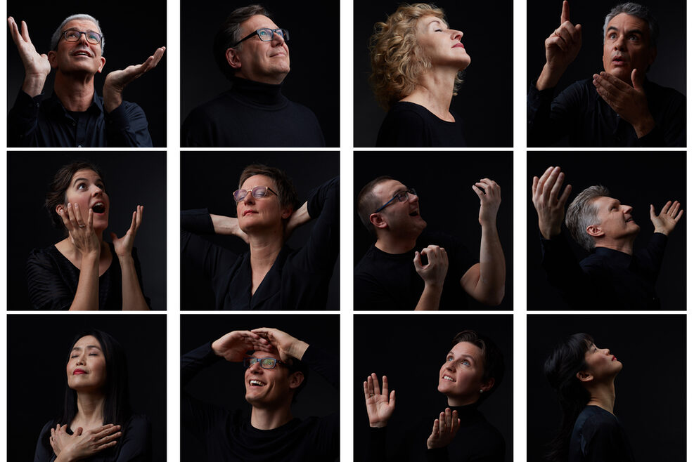 Eine Zusammenstellung von Orchestermusikerporträts zum Zyklus "Himmlische Musik" der Saison 2020/2021