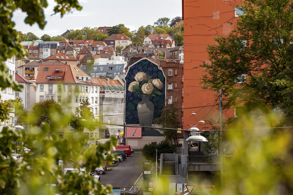 Fassadengestaltung von Bezt in der Neckarstraße 127 in 70199 Stuttgart