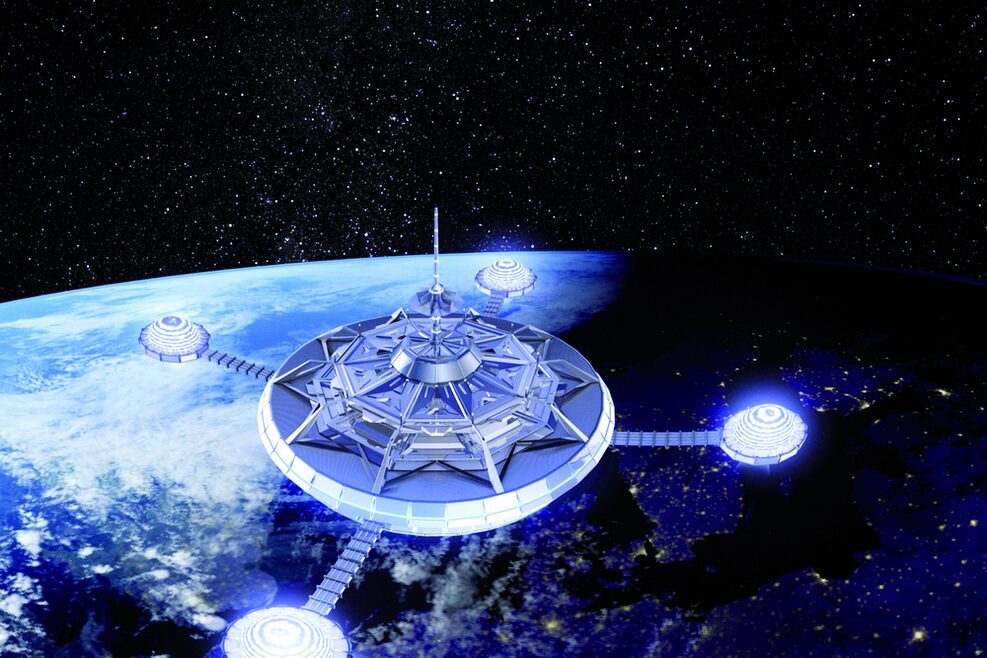 Raumschiff „Observer“ aus dem „Kleinen 1x1 der Sterne und Planeten“
