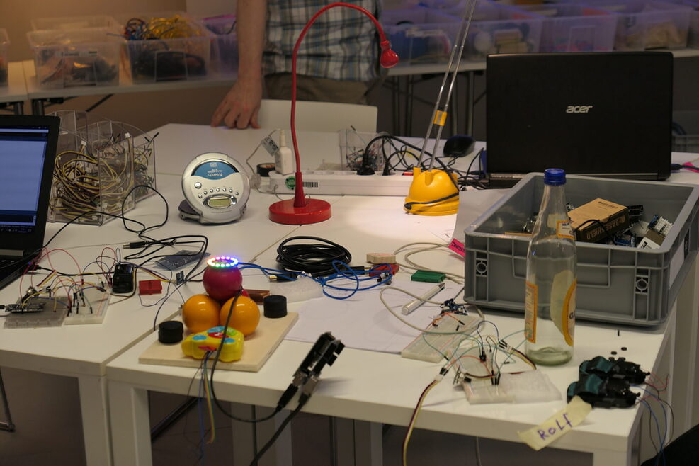 Workshop der Technikinitiative TinkerTank