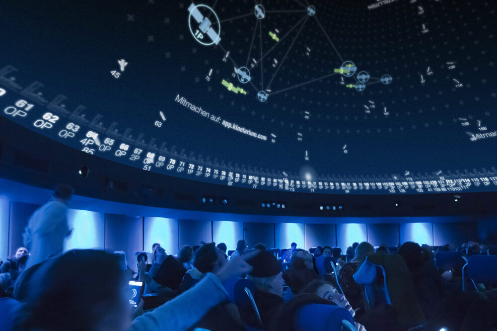 KINETARIUM - ein neues, interaktives Format im Planetarium
