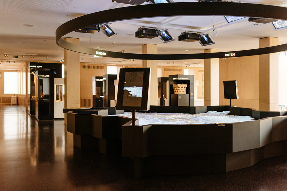 Ein Blick in die Dauerausstellung des StadtPalais.