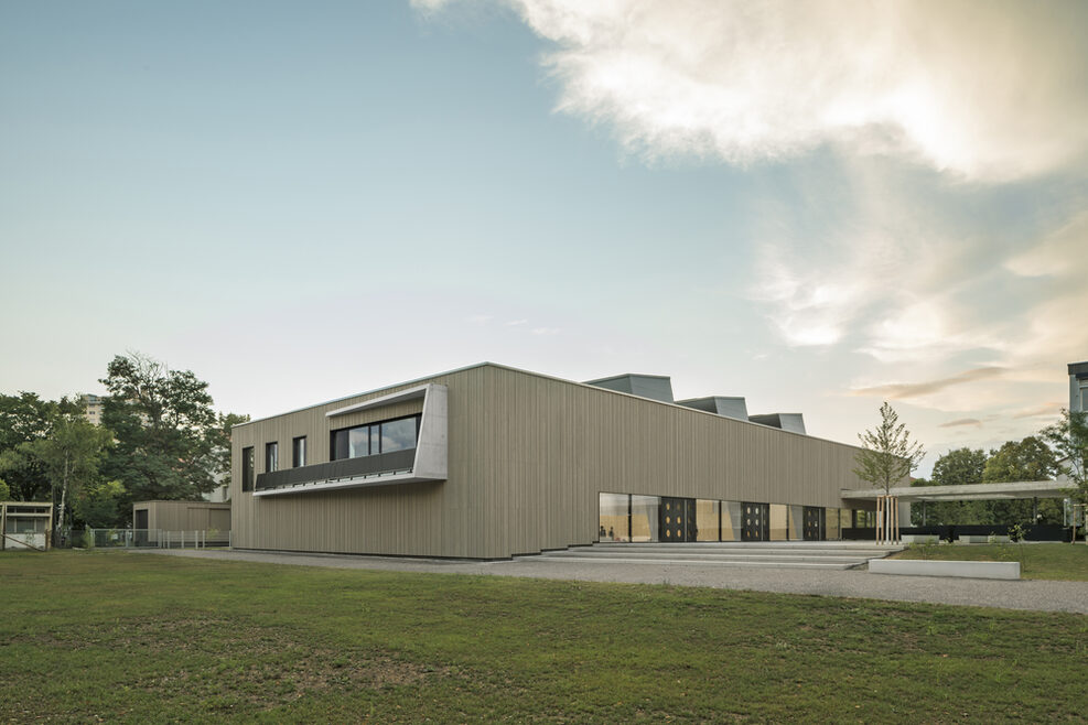 Turnhalle, Ansicht Süd-Ost