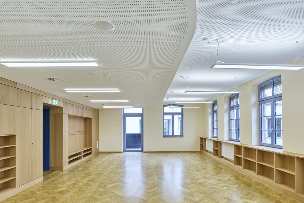 Klassenzimmer 2 im Erdgeschoss