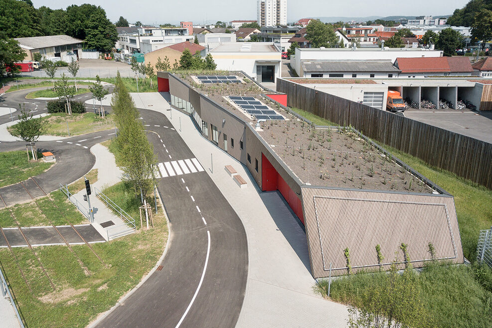 Jugendverkehrsschule mit Fahrradparcoursanlage