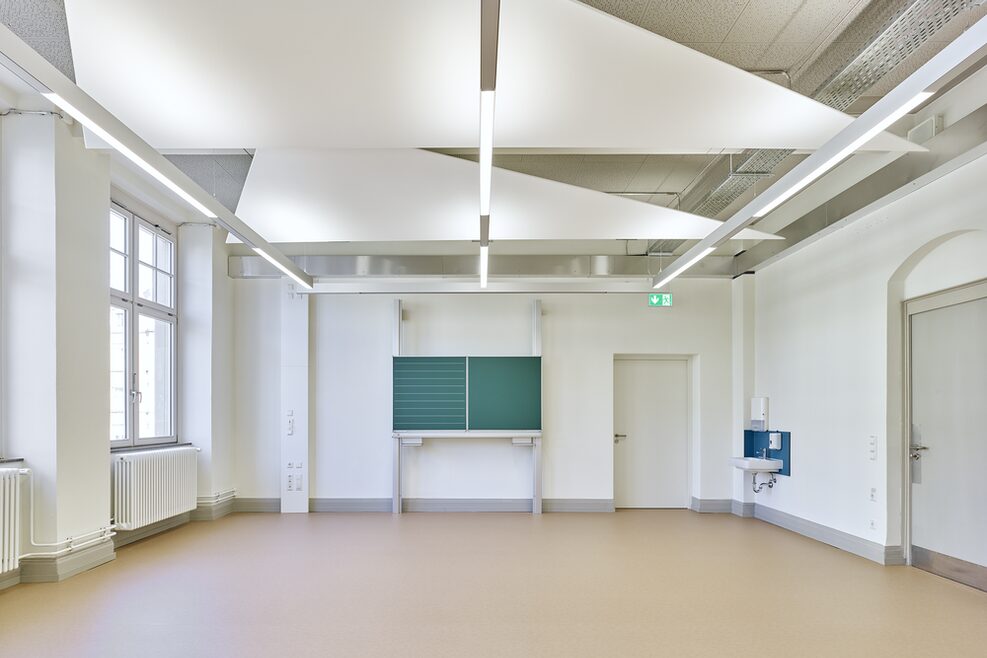 Klassenraum Tafelansicht
