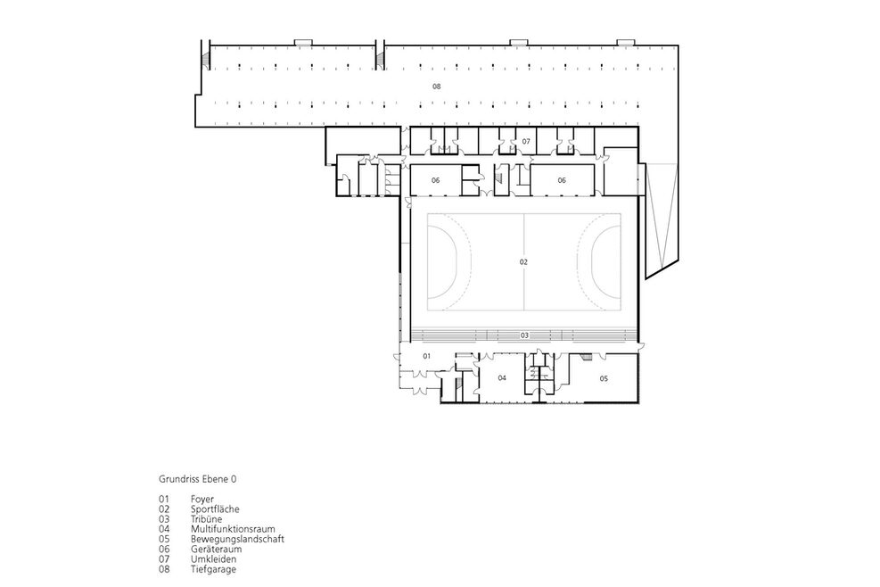 Grundriss Ebene 0