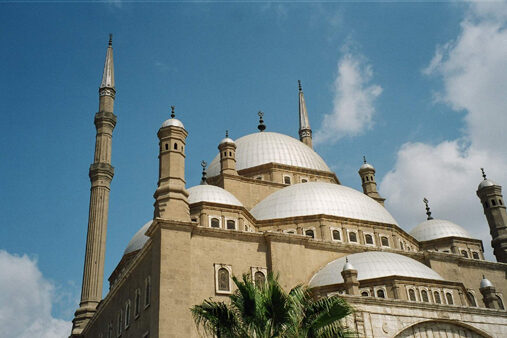 Blick auf die Alabaster-Moschee