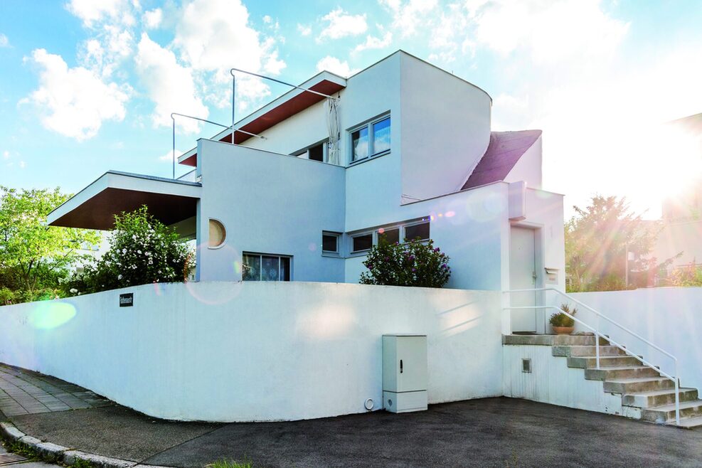 Haus von Hans Scharoun in der Weissenhofsiedlung