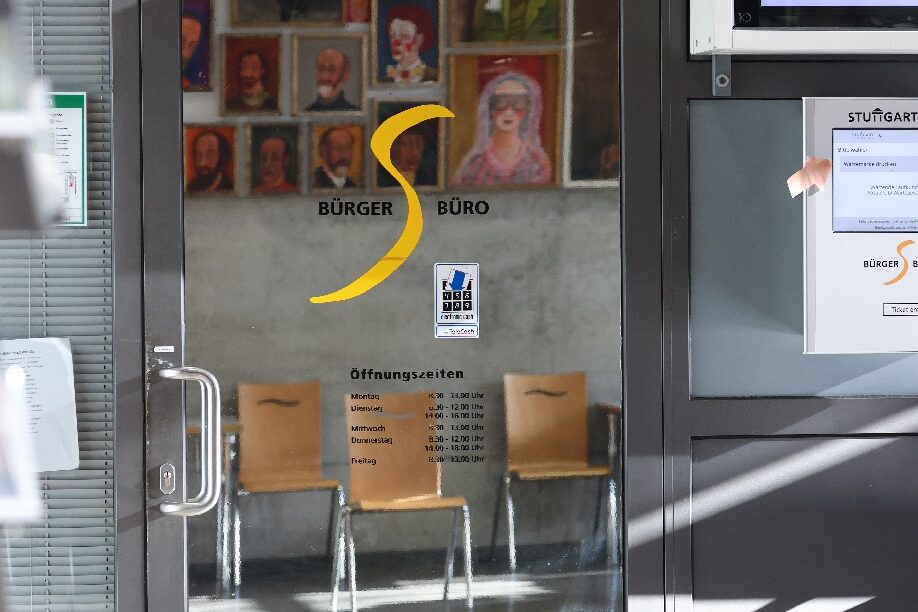 Eingang Bürgerbüro