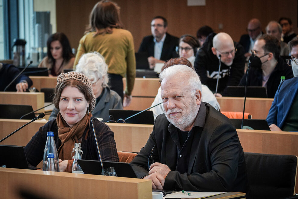 Petra Rühle und Andreas Winter