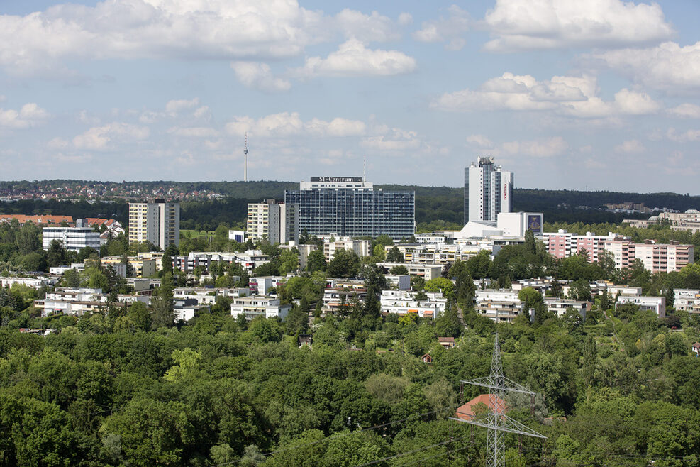 SI-Centrum im Stadtbezirk Möhringen