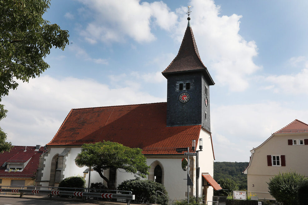 Außenansicht einer Kirche