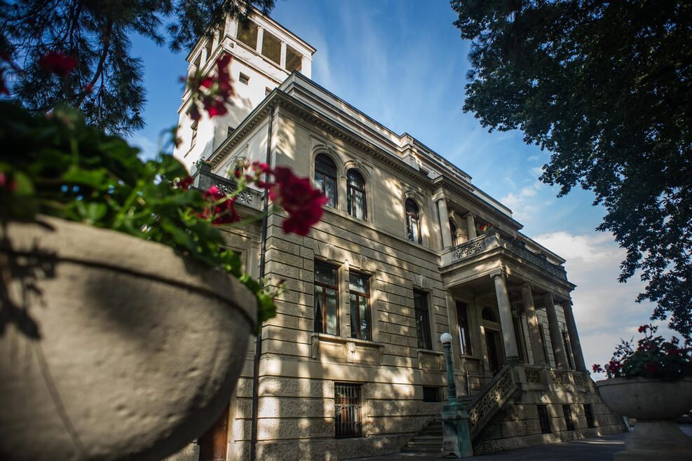 Blick auf die Robert-Bosch-Villa.