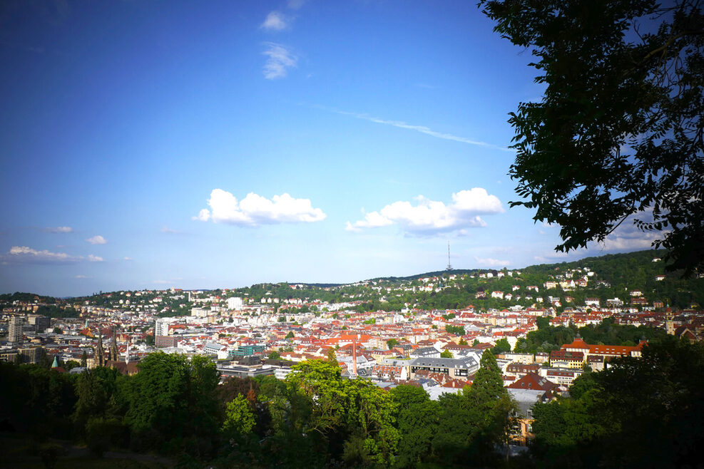 Bietet einen tollen Blick auf die Stadt: die Karlshöhe.