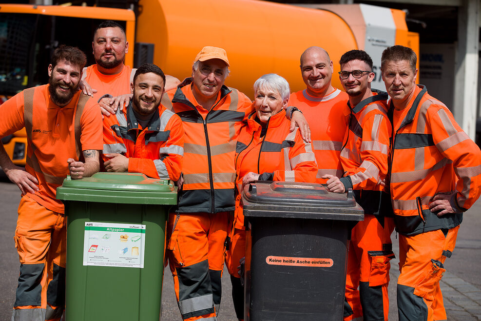 Ein Team der AWS bei der Arbeit