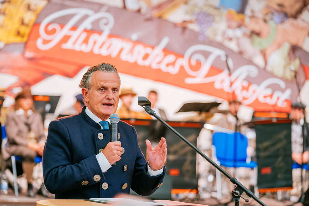 Eröffnung Historisches Volksfest auf dem Schlossplatz am 24.09.2022 in StuttgartPhoto: Thomas Niedermüller / www.niedermueller.de