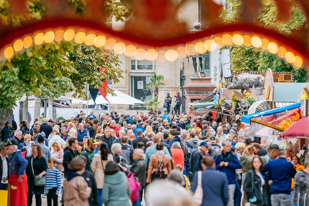 Eröffnung Historisches Volksfest auf dem Schlossplatz am 24.09.2022 in StuttgartPhoto: Thomas Niedermüller / www.niedermueller.de