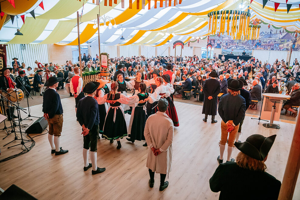 Eröffnung Historisches Volksfest auf dem Schlossplatz am 24.09.2022 in StuttgartPhoto: Thomas Niedermüller / www.niedermueller.de