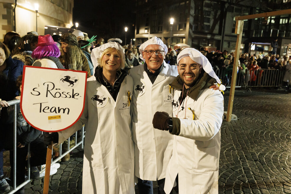 Das Team der Stadt Stuttgart beim Kübelesrennen.